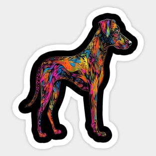 Whippet Sticker